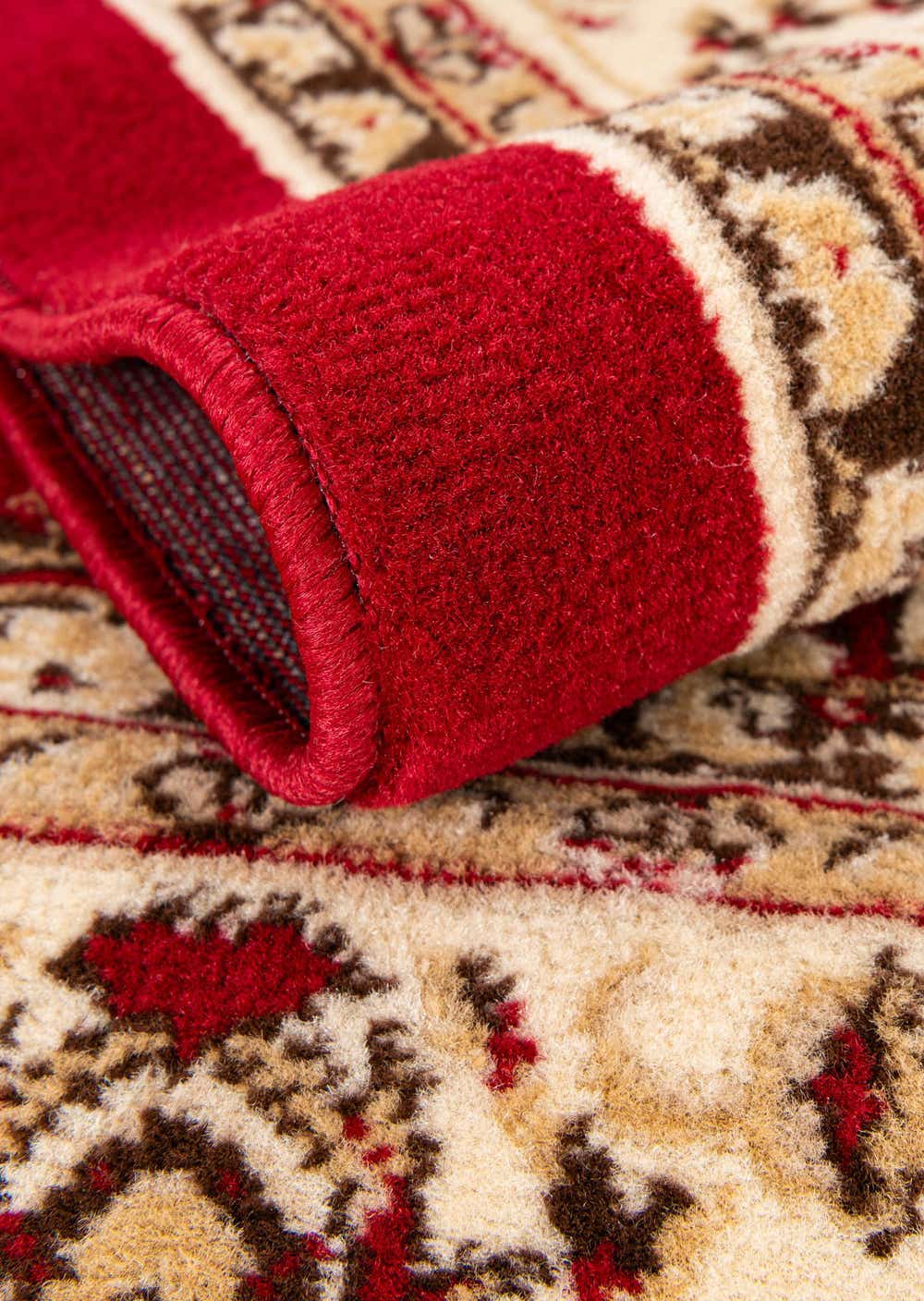 Burgundy 8' x 10' Kashan Design Rug eSaleRugs