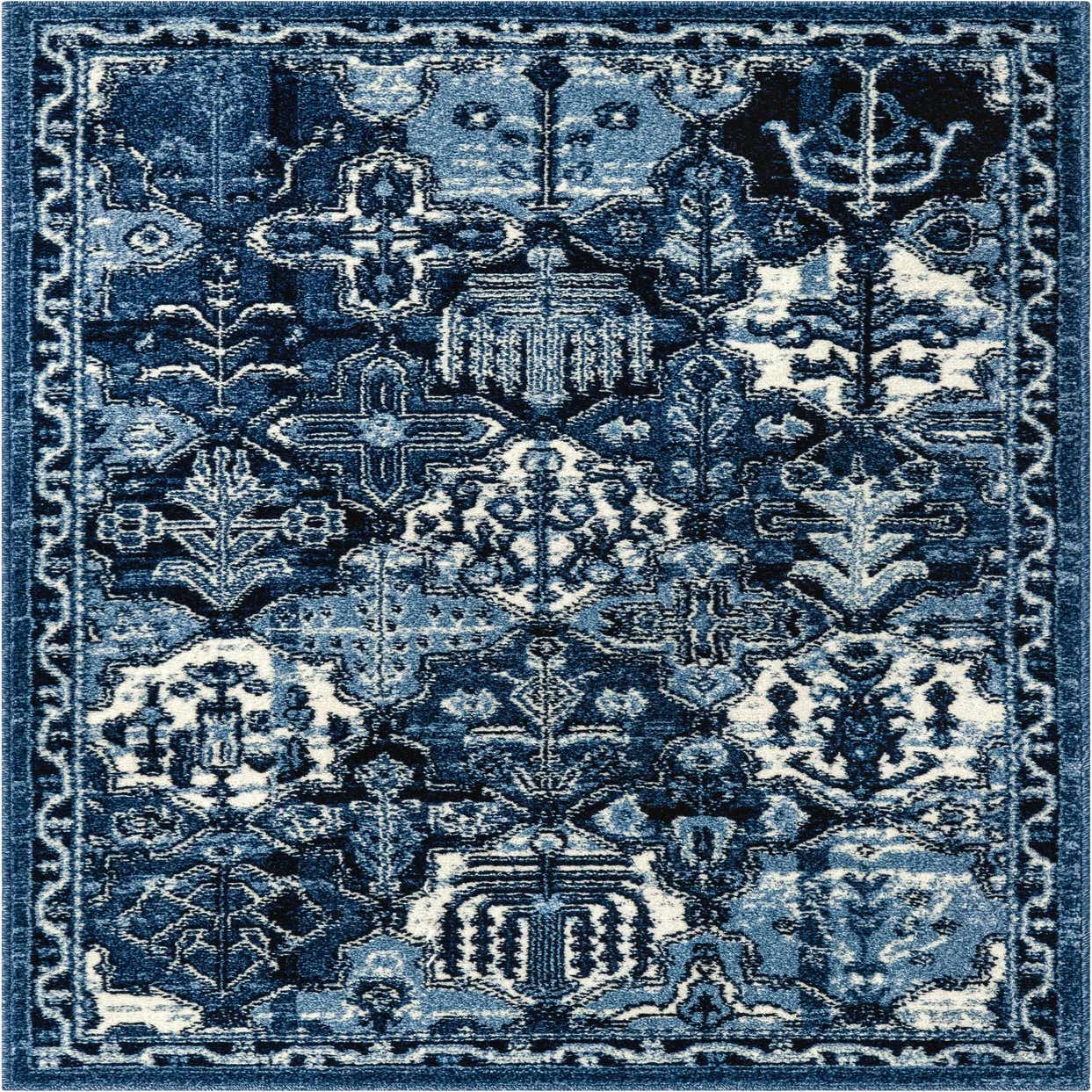 Blue 3' 3 x 5' 3 Vista Rug eSaleRugs