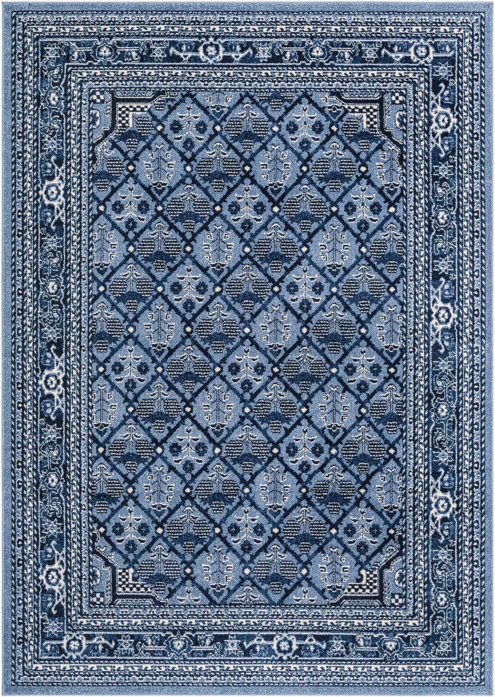 Blue 7' x 10' Vista Rug eSaleRugs