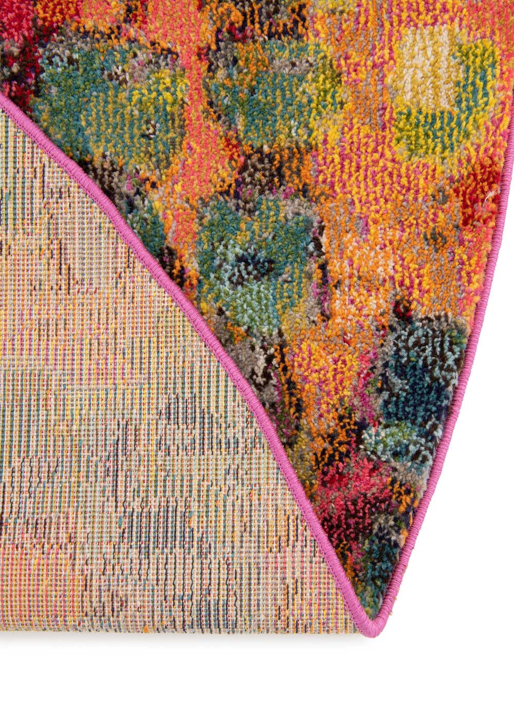 Multicolor 12' 2 x 12' 2 Barcelona Round Rug eSaleRugs