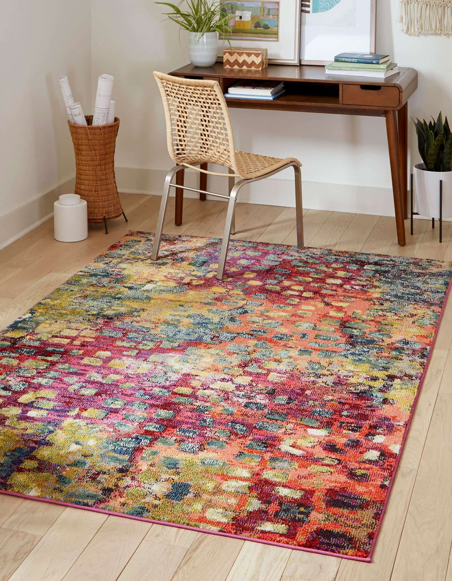 Multicolor 7' x 10' Barcelona Rug eSaleRugs