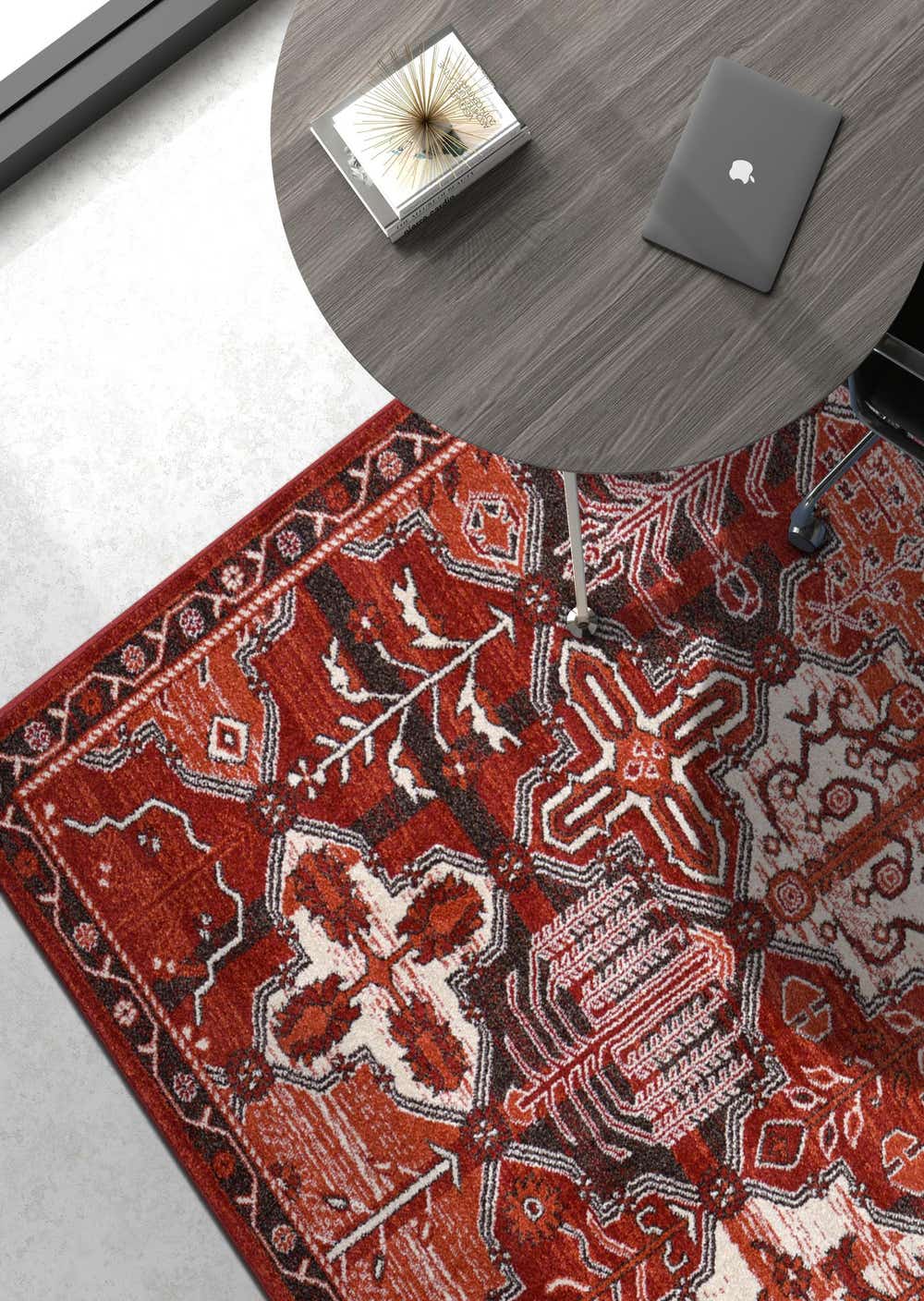 Terracotta 5' x 8' Vista Rug eSaleRugs