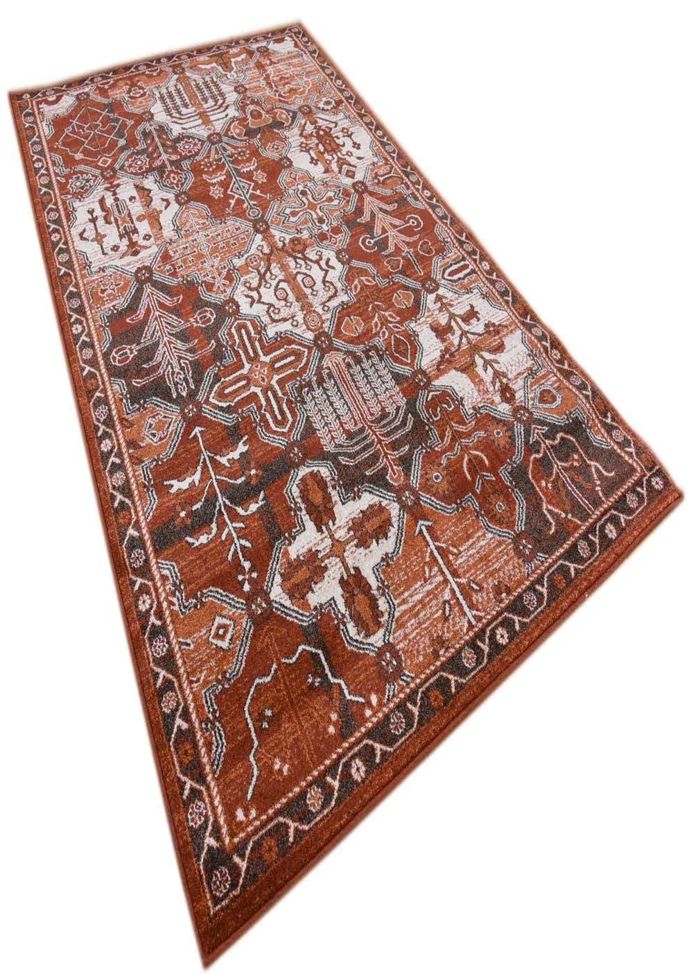 Terracotta 5' x 8' Vista Rug eSaleRugs