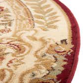 185cm x 185cm Classic Aubusson Round Rug thumbnail