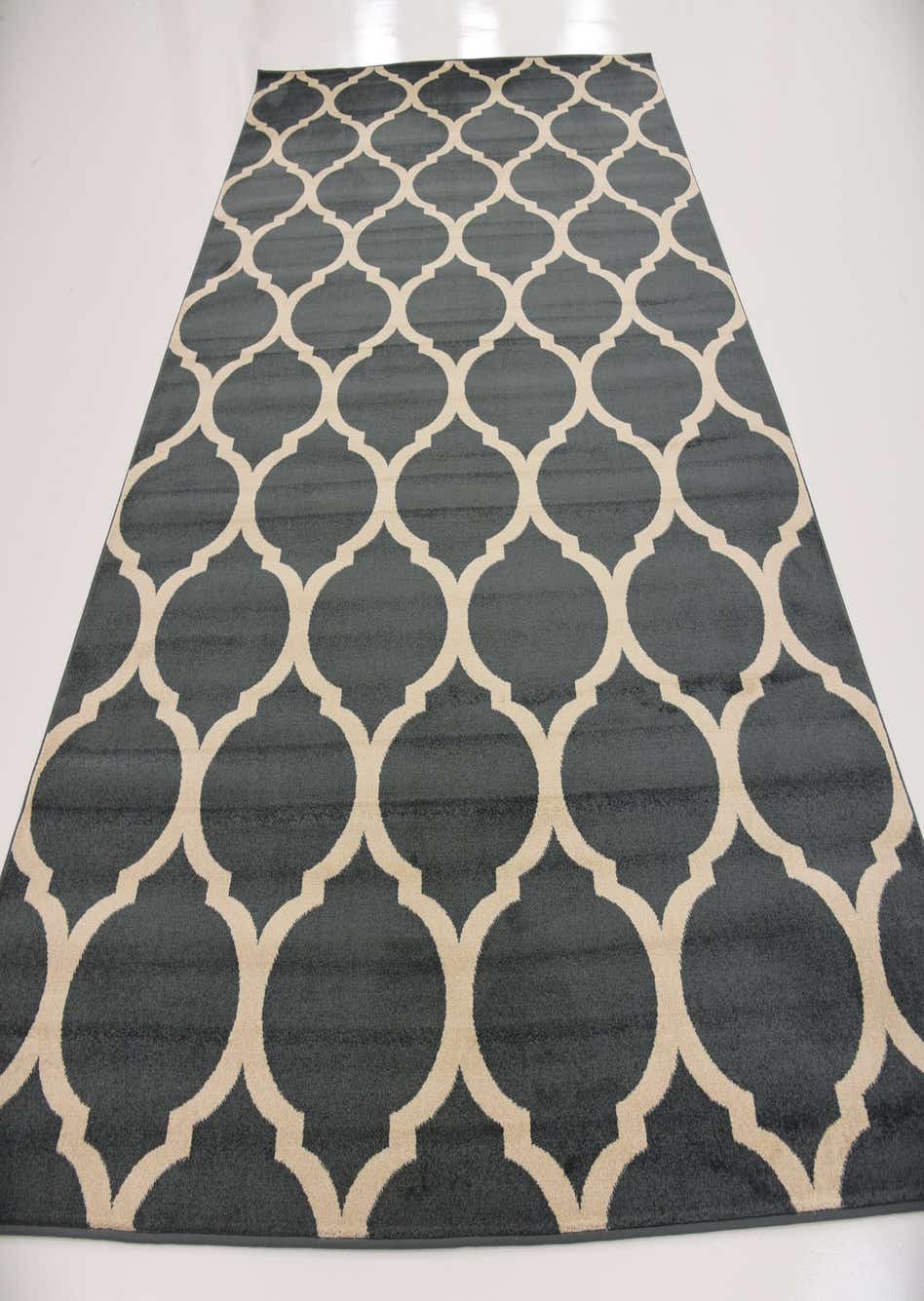 Navy Blue 7' x 10' Trellis Rug eSaleRugs