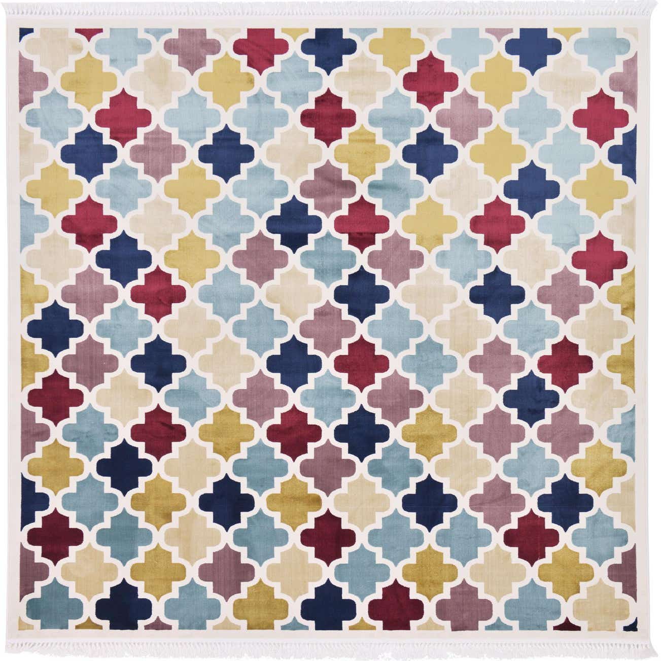 Ivory 7' x 10' Trellis Rug eSaleRugs