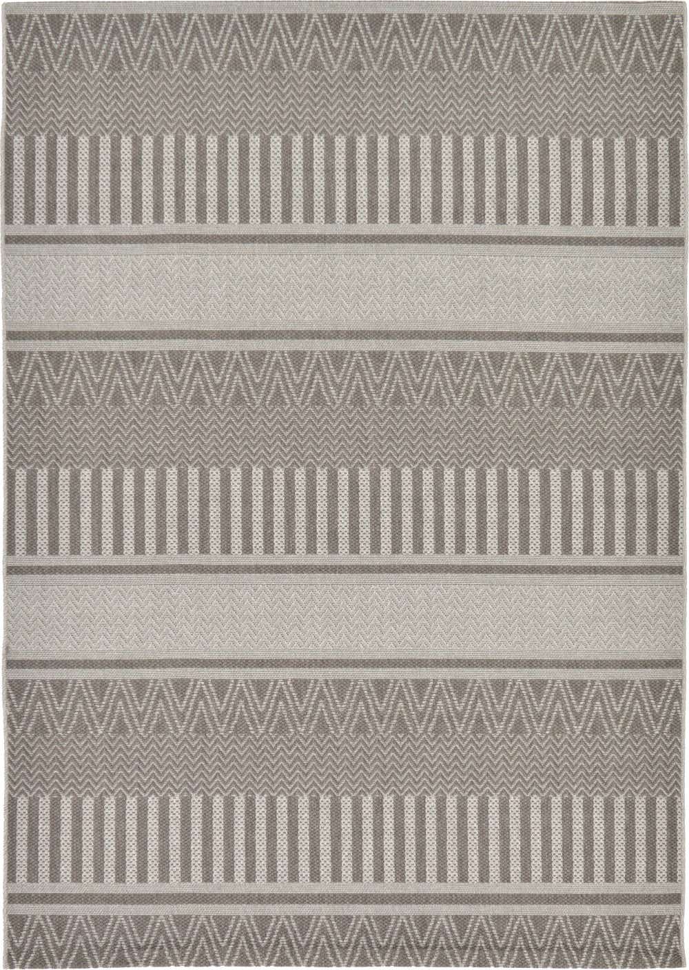 Dark Gray 5' 3 x 7' 7 Outdoor Indoor / Outdoor Rug | eSaleRugs