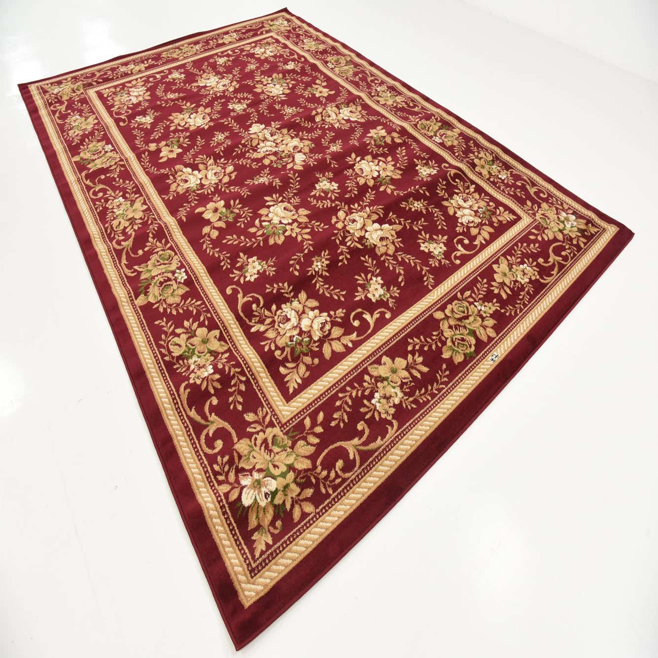 Red 8' 2 x 11' 6 Classic Aubusson Rug eSaleRugs