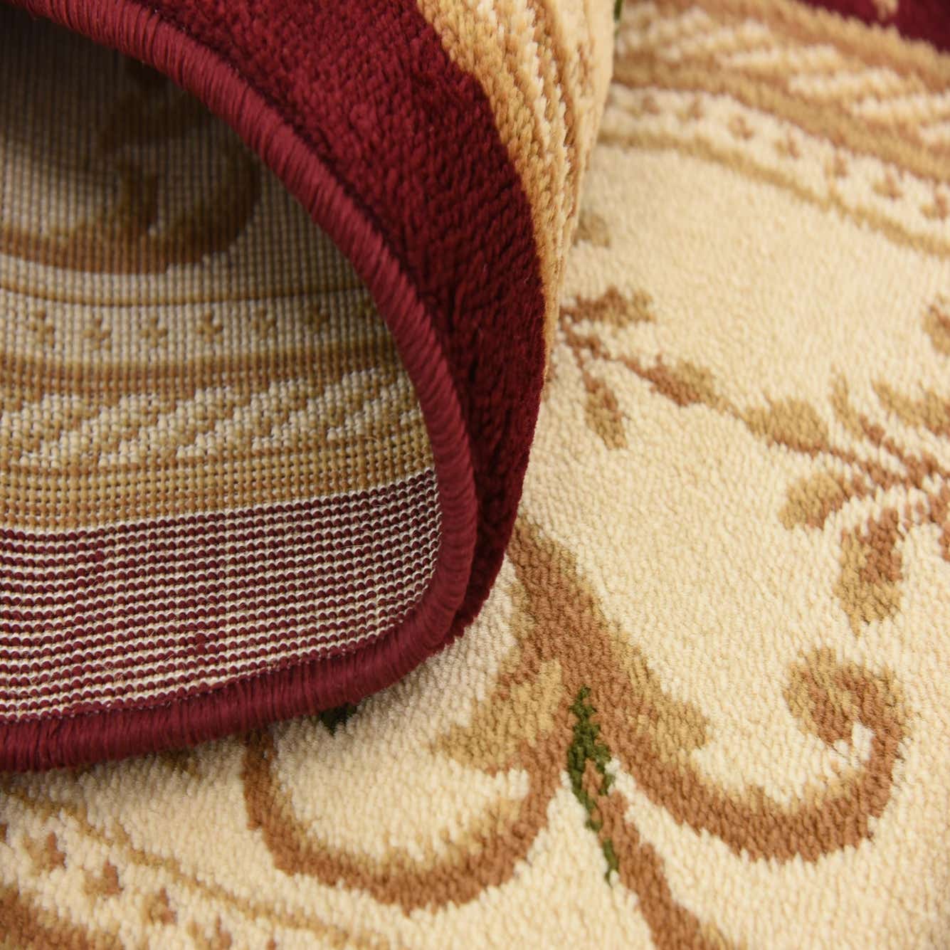 Red 7' x 10' Classic Aubusson Rug eSaleRugs