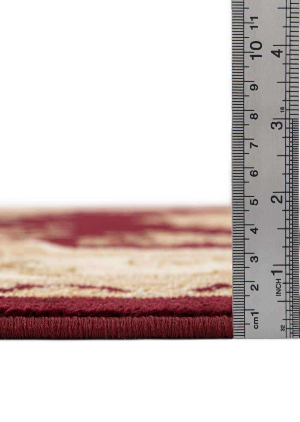 Red 9' x 12' Classic Aubusson Rug eSaleRugs