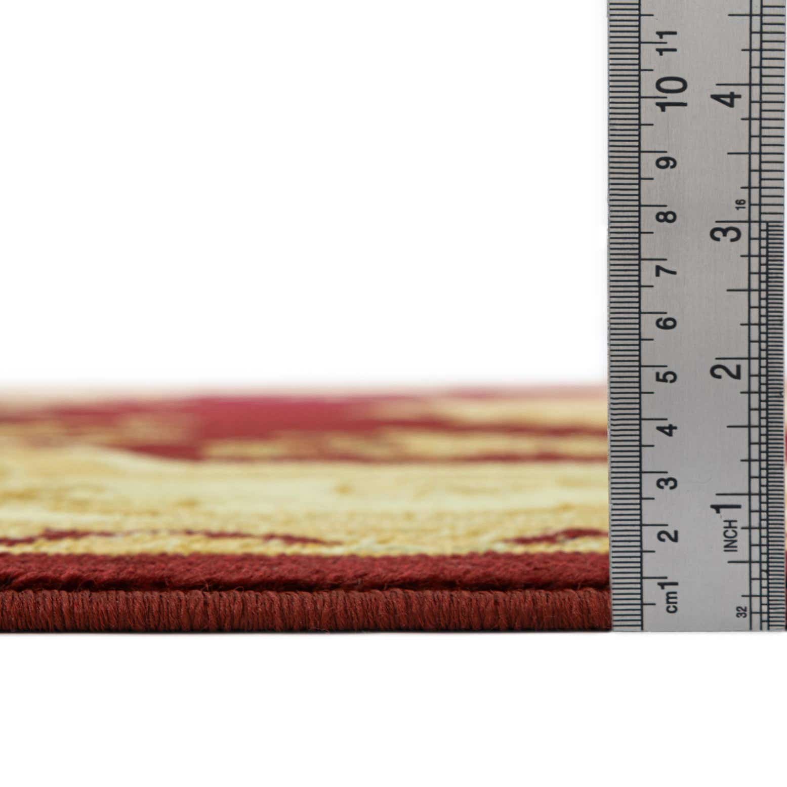 Red 9' x 12' Classic Aubusson Rug eSaleRugs