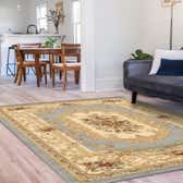 152cm x 245cm Classic Aubusson Rug thumbnail