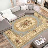 152cm x 245cm Classic Aubusson Rug thumbnail