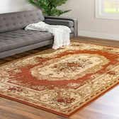 152cm x 245cm Classic Aubusson Rug thumbnail