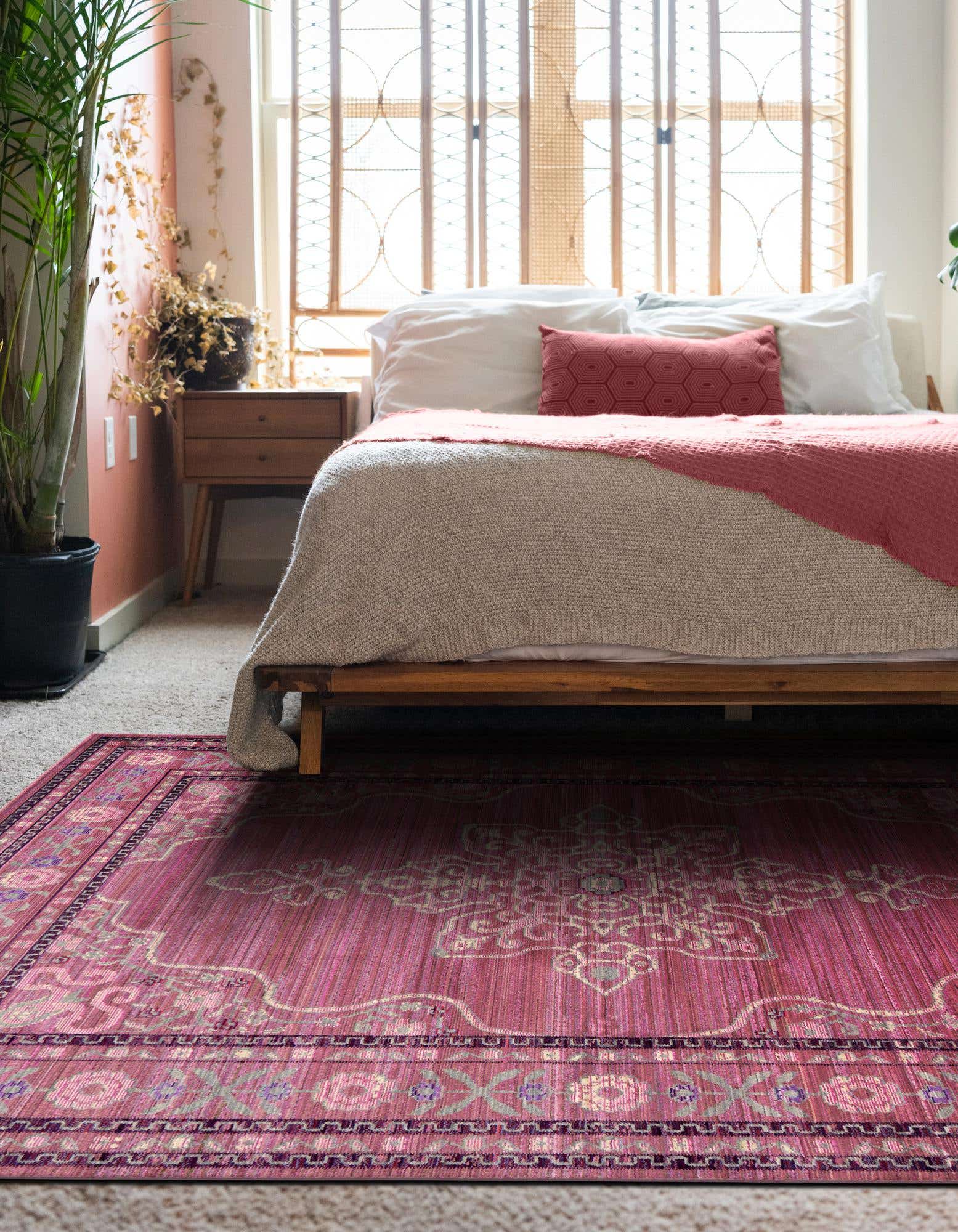 Pink 8' x 10' Aqua Rug eSaleRugs