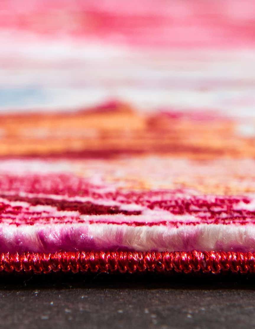 Magenta 8' x 10' Aqua Rug | eSaleRugs