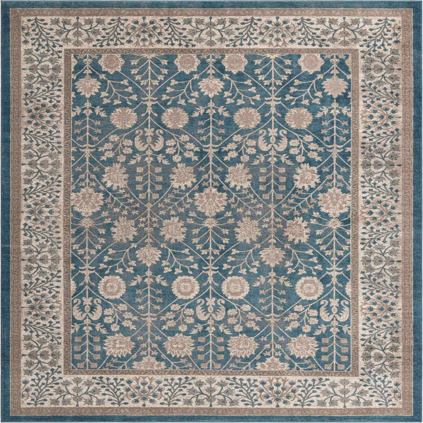 Light Blue 9' x 12' 2 Vienna Rug | eSaleRugs
