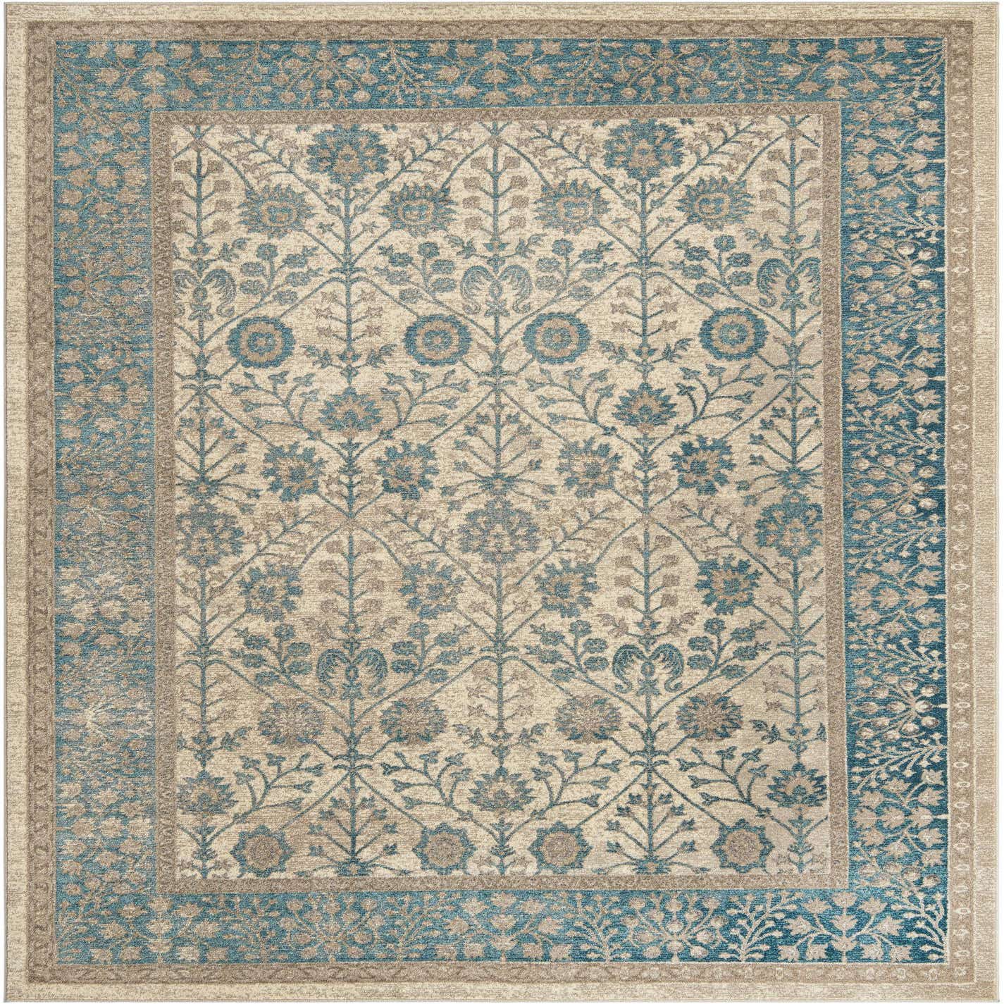 Cream 7' x 10' Vienna Rug eSaleRugs