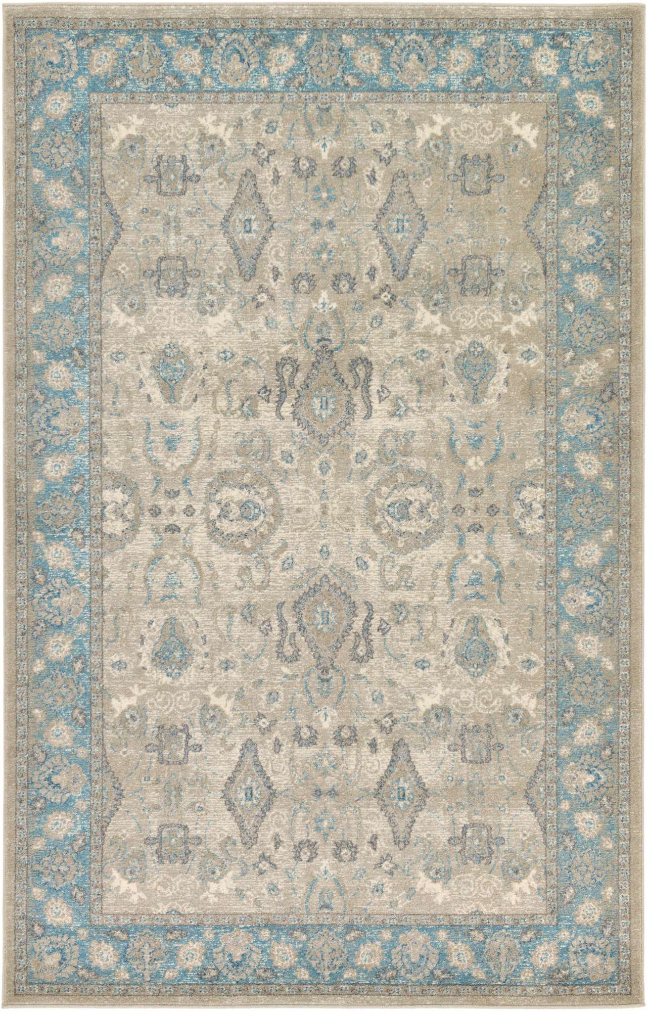 Cream 5' x 8' Vienna Rug | eSaleRugs
