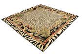 Cream 6' x 6' Savannah Square Rug | Rugs.com