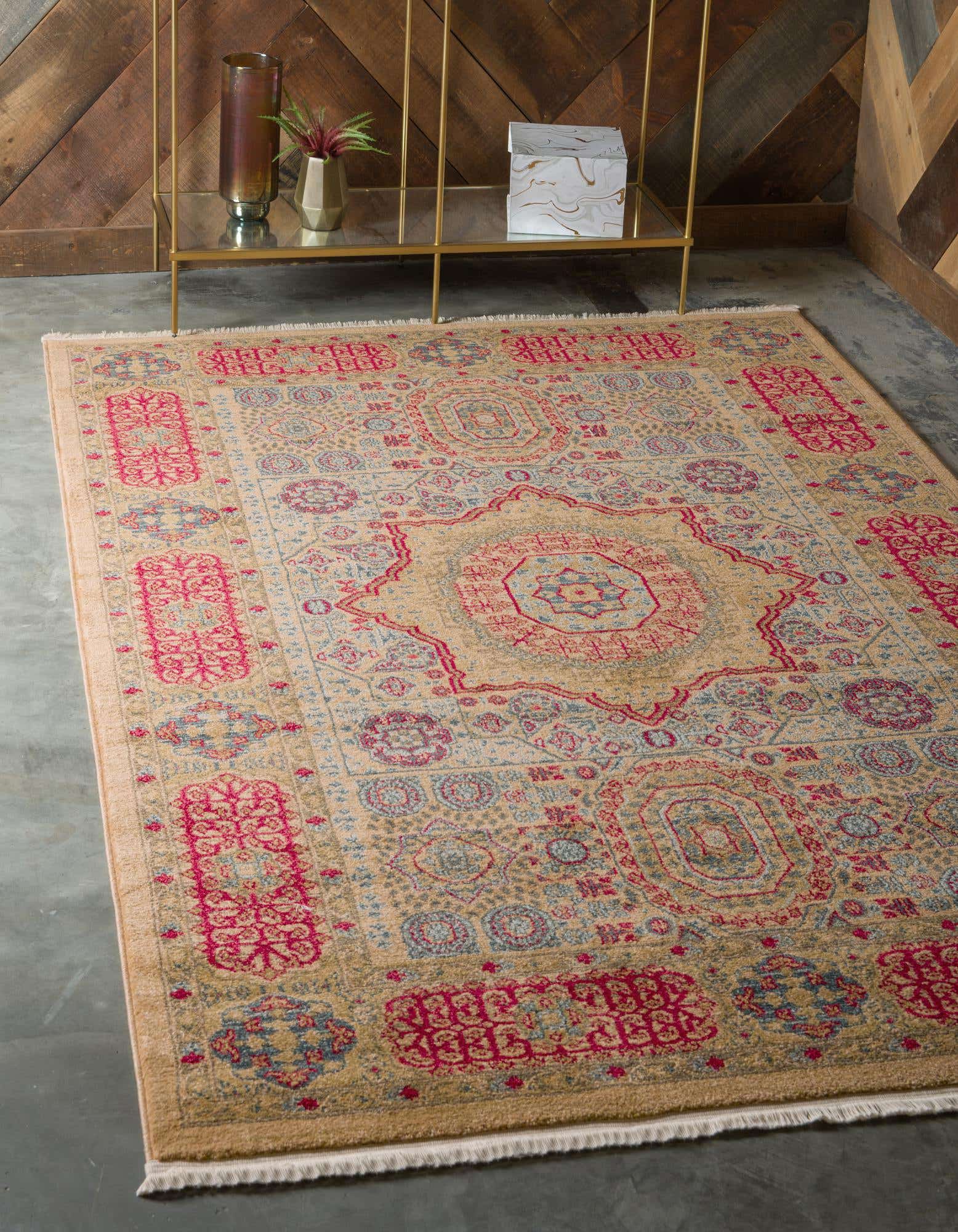 Beige 3 3 X 5 3 Mamluk Rug ESaleRugs beige-3-3-x-5-3-mamluk-rug-esalerugs
