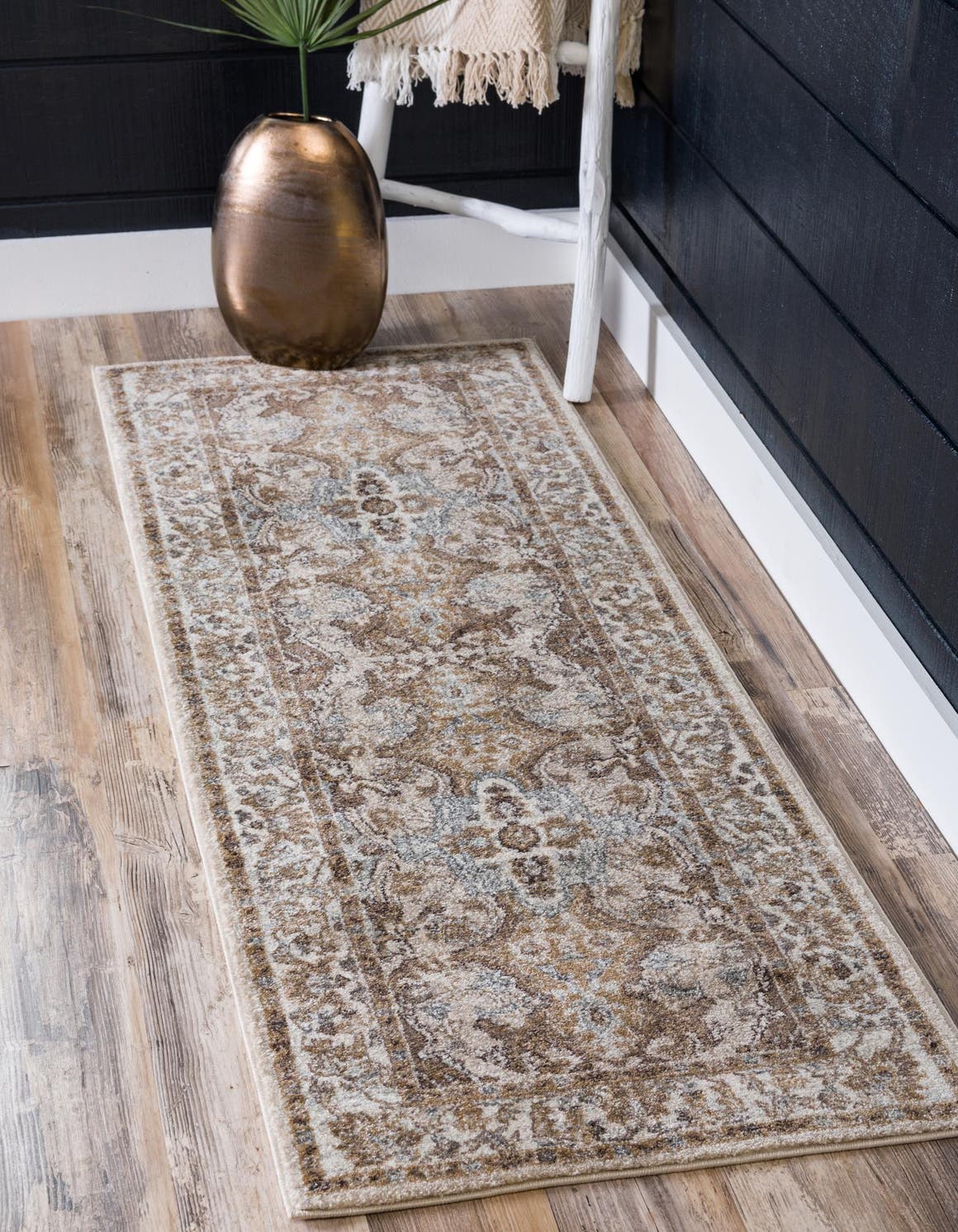 Cream 2' 2 x 6' Legacy Runner Rug