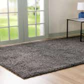 152cm x 245cm Solid Shag Rug thumbnail