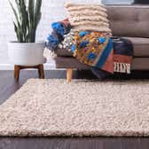 152cm x 245cm Solid Shag Rug thumbnail
