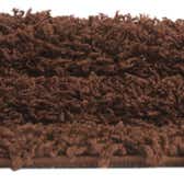 Chocolate Brown 3' 3 x 5' 3 Solid Shag Rug | Rugs.com