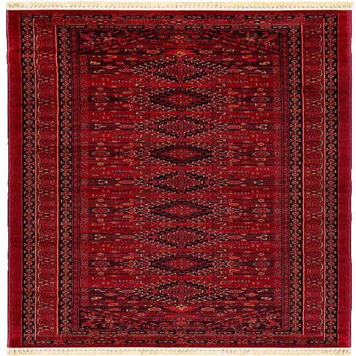 Red 2' 7 x 10' Bokhara Runner Rug eSaleRugs