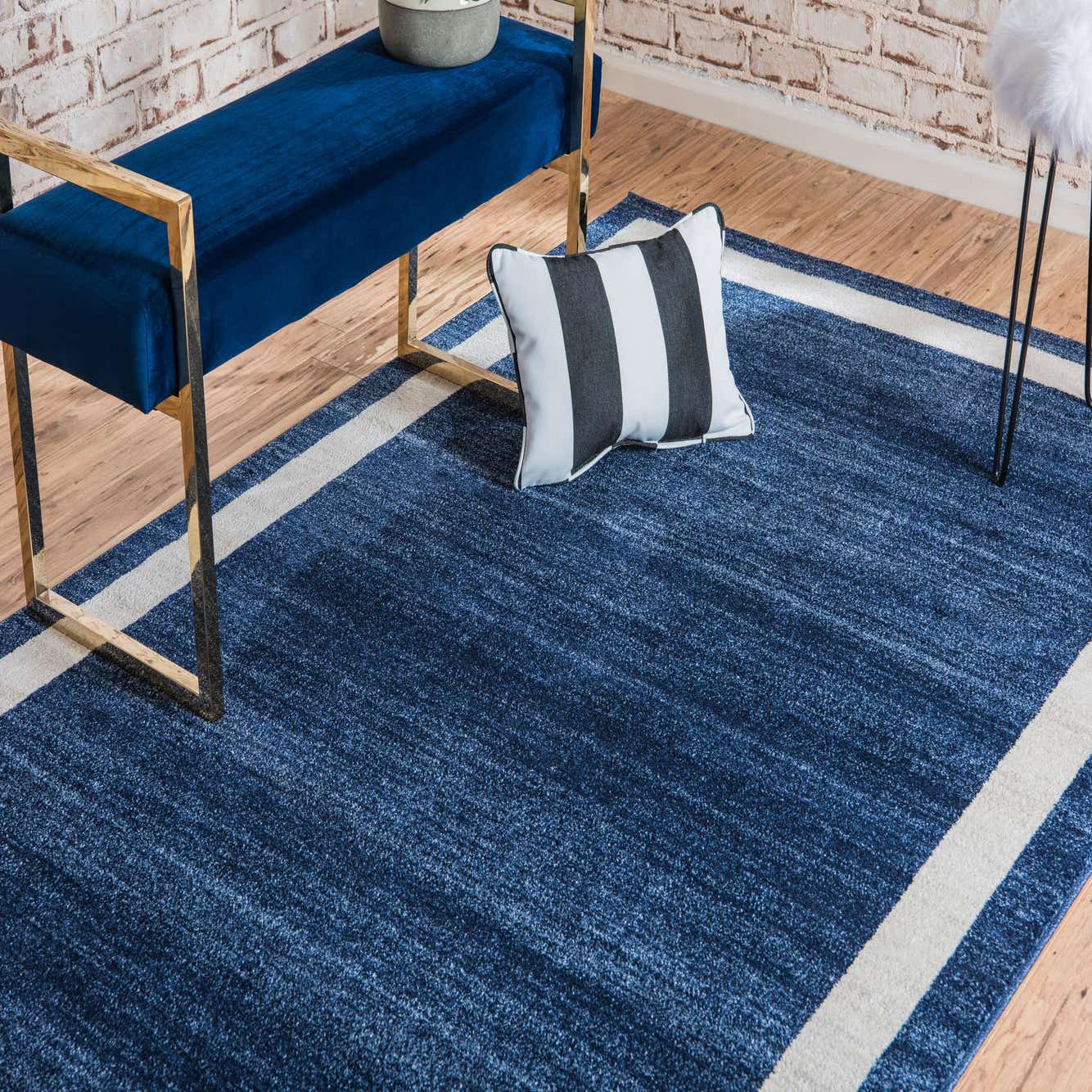 Navy Blue 6' x 9' Loft Rug eSaleRugs