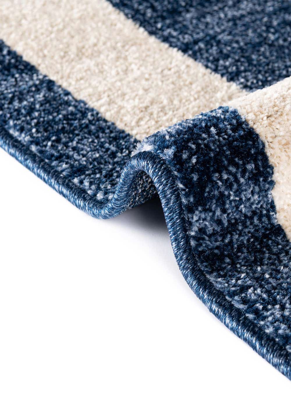 Navy Blue 2' 7 x 10' Loft Runner Rug eSaleRugs