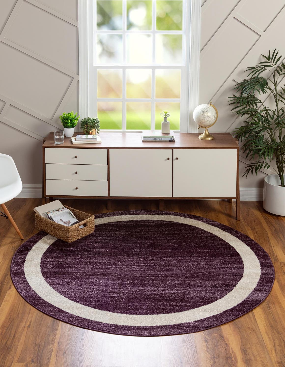 Violet 6' x 6' Loft Round Rug eSaleRugs