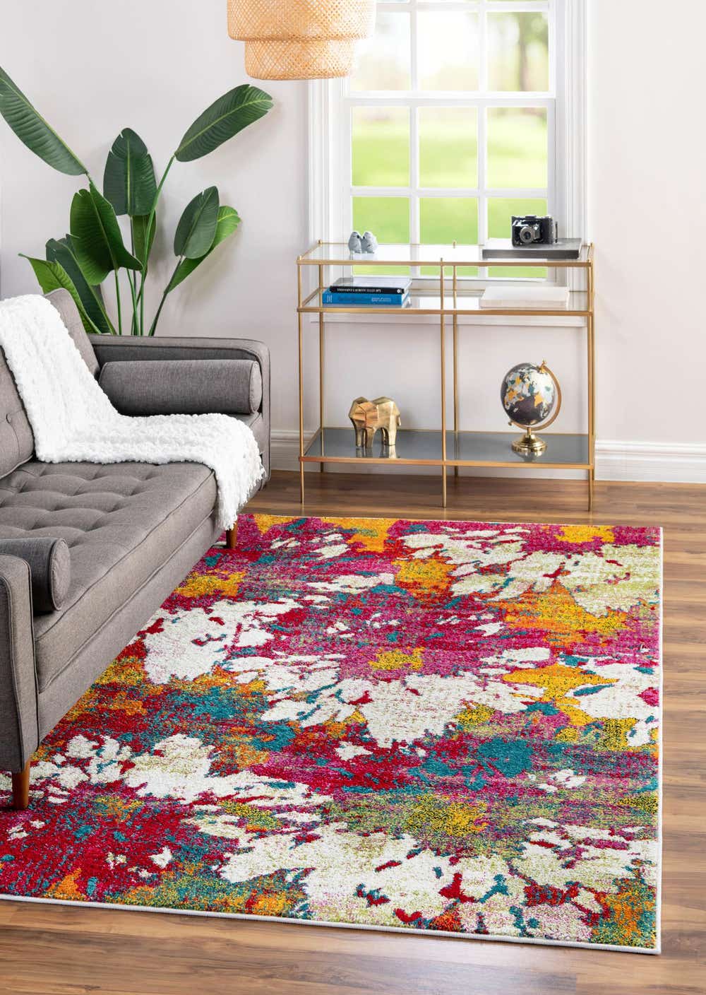 Multicolor 5' x 8' Florence Rug eSaleRugs