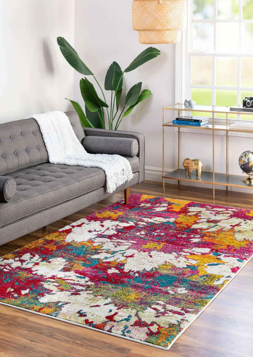Multicolor 5' x 8' Florence Rug eSaleRugs