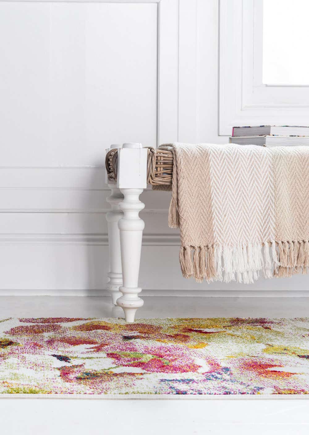 Ivory 2' 7 x 10' Florence Runner Rug eSaleRugs