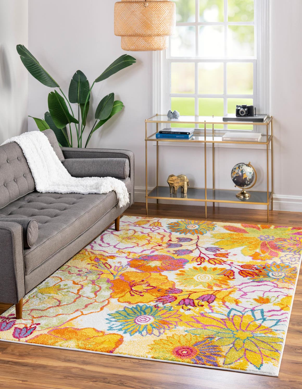 Ivory 6' x 9' Florence Rug eSaleRugs