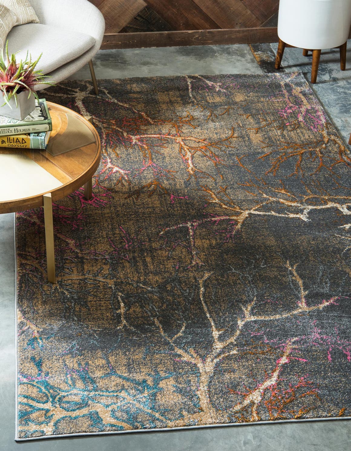 Gray 6' x 9' Delilah Rug