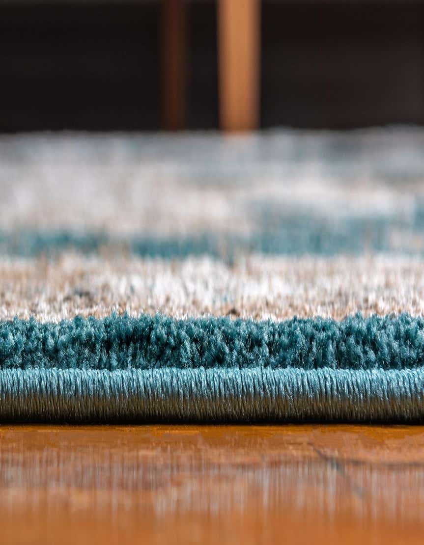 Teal 8' x 10' Aria Rug eSaleRugs