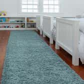 75cm x 500cm Solid Shag Runner Rug thumbnail