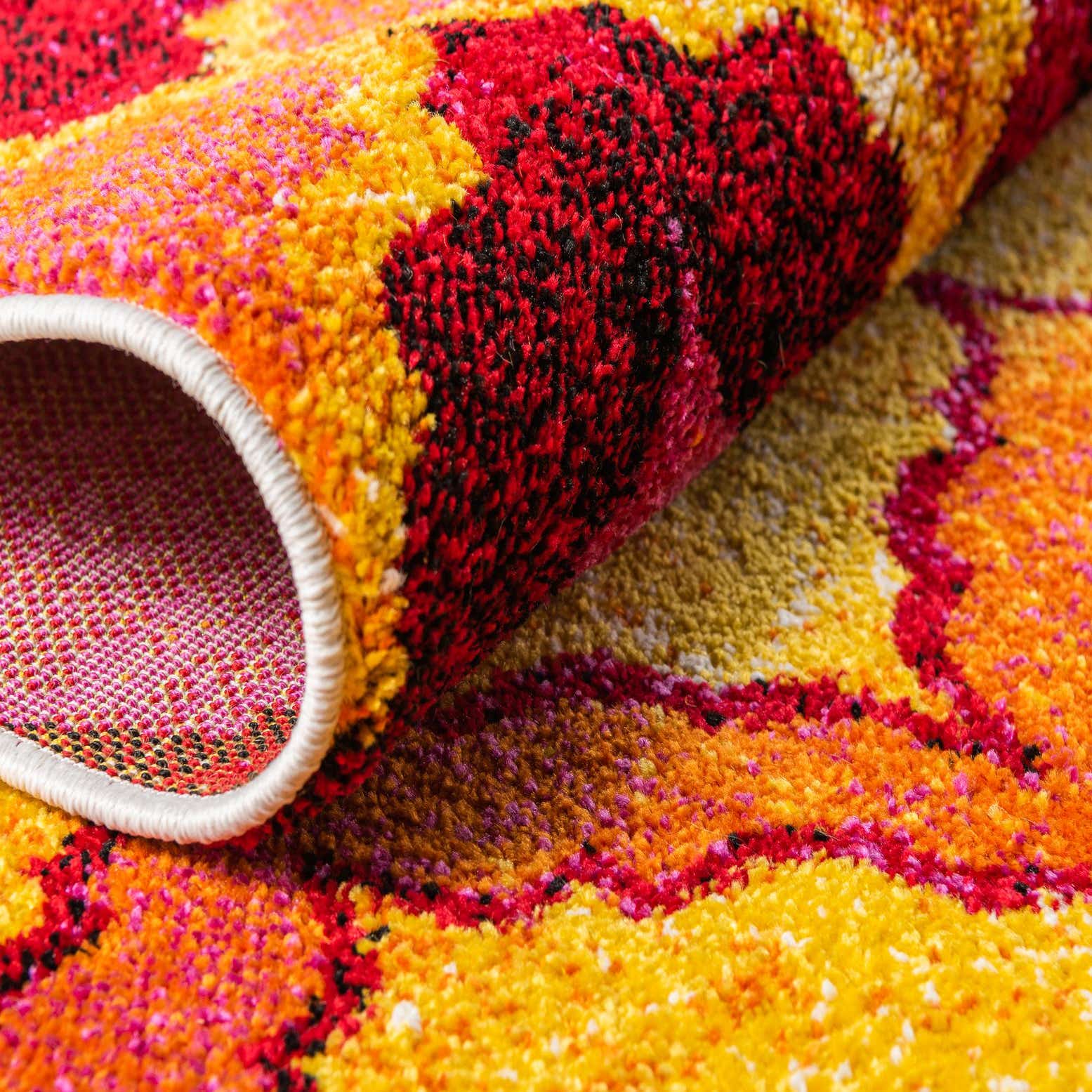 Multicolor 6' x 6' Florence Round Rug eSaleRugs