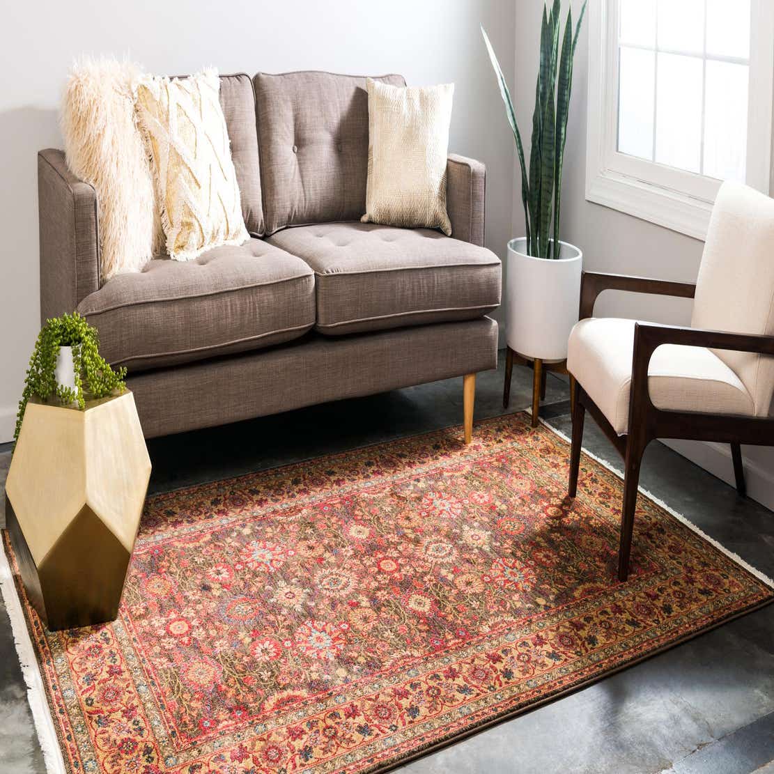 Light Brown 9' x 12' Kensington Rug eSaleRugs