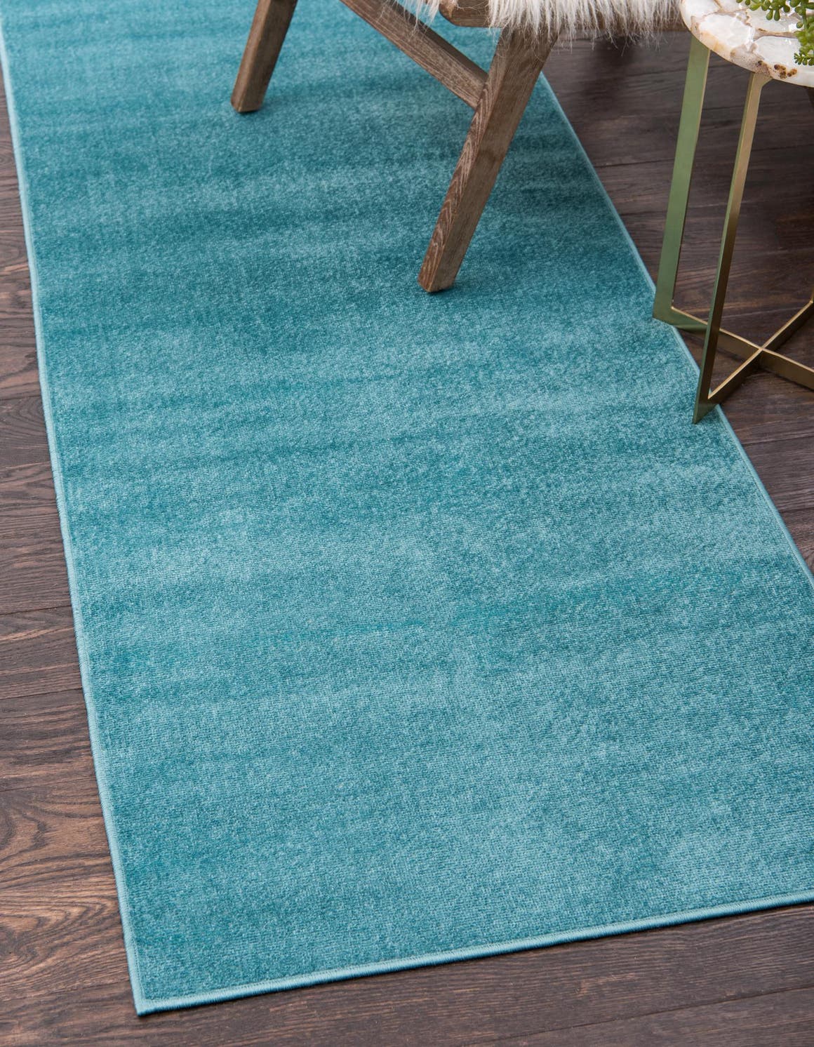 Turquoise 2' 9 x 9' 10 Tribeca Runner Rug eSaleRugs