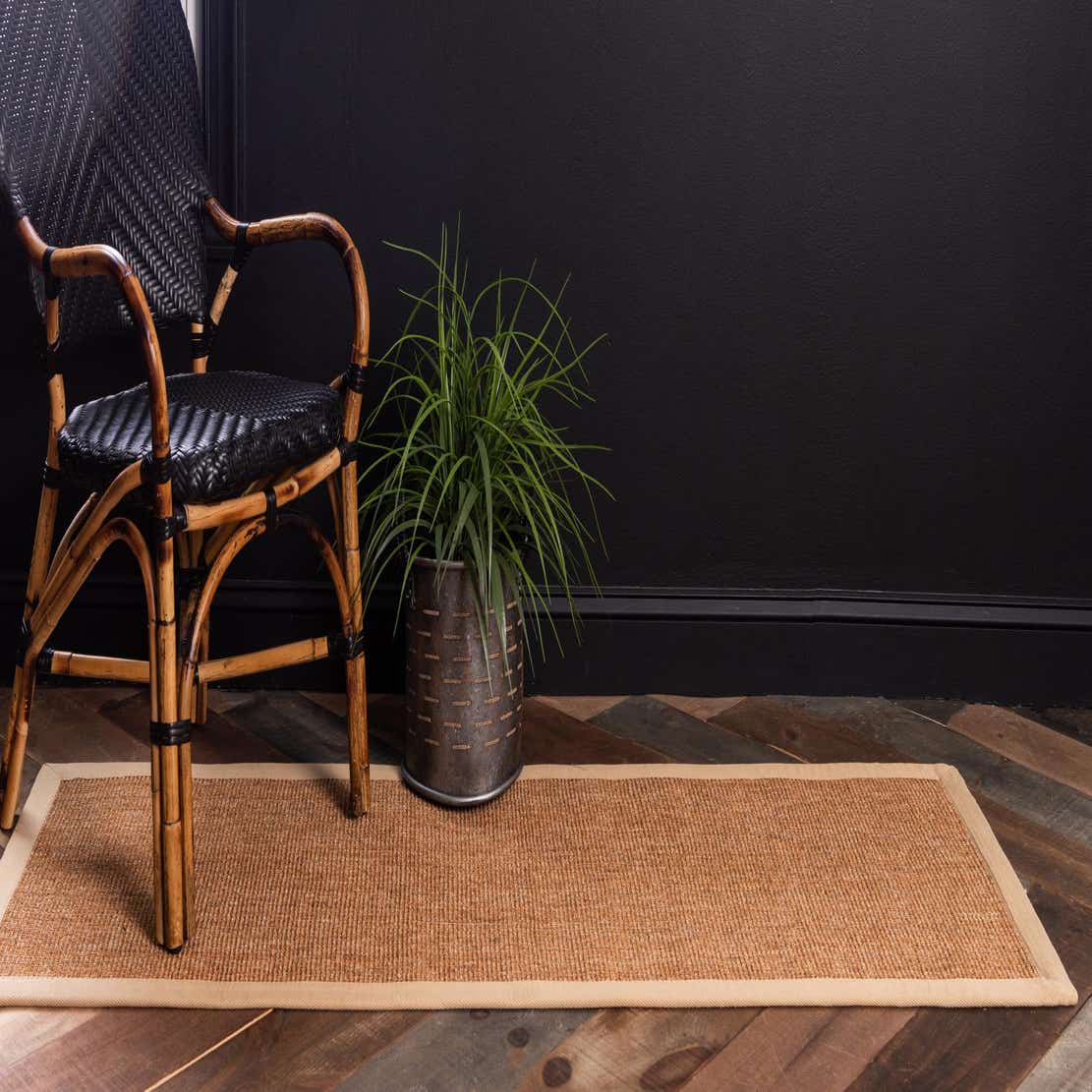 Light Brown 2' x 6' Sisal Runner Rug eSaleRugs