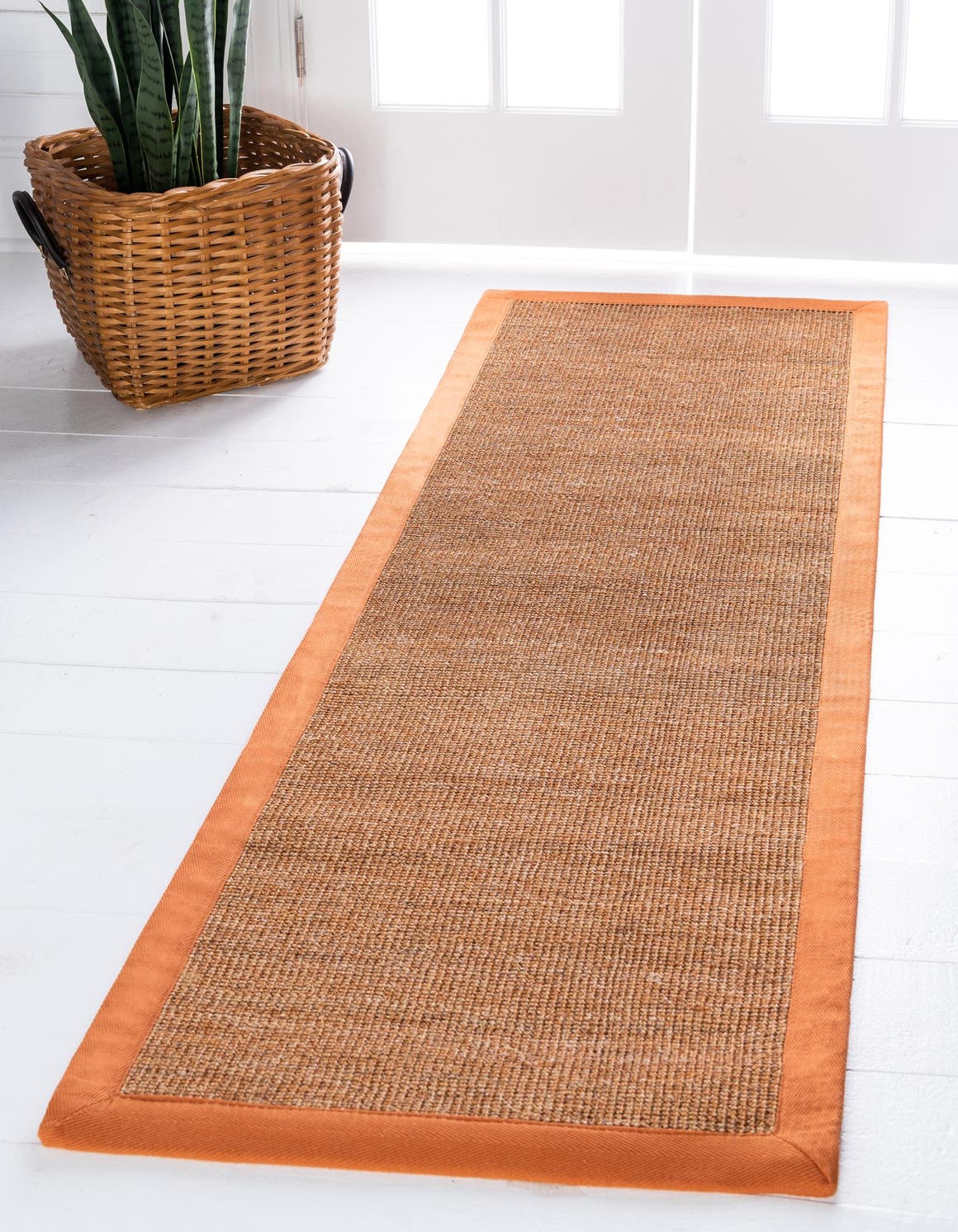 Light Brown 75cm x 305cm Sisal Runner Rug AU Rugs
