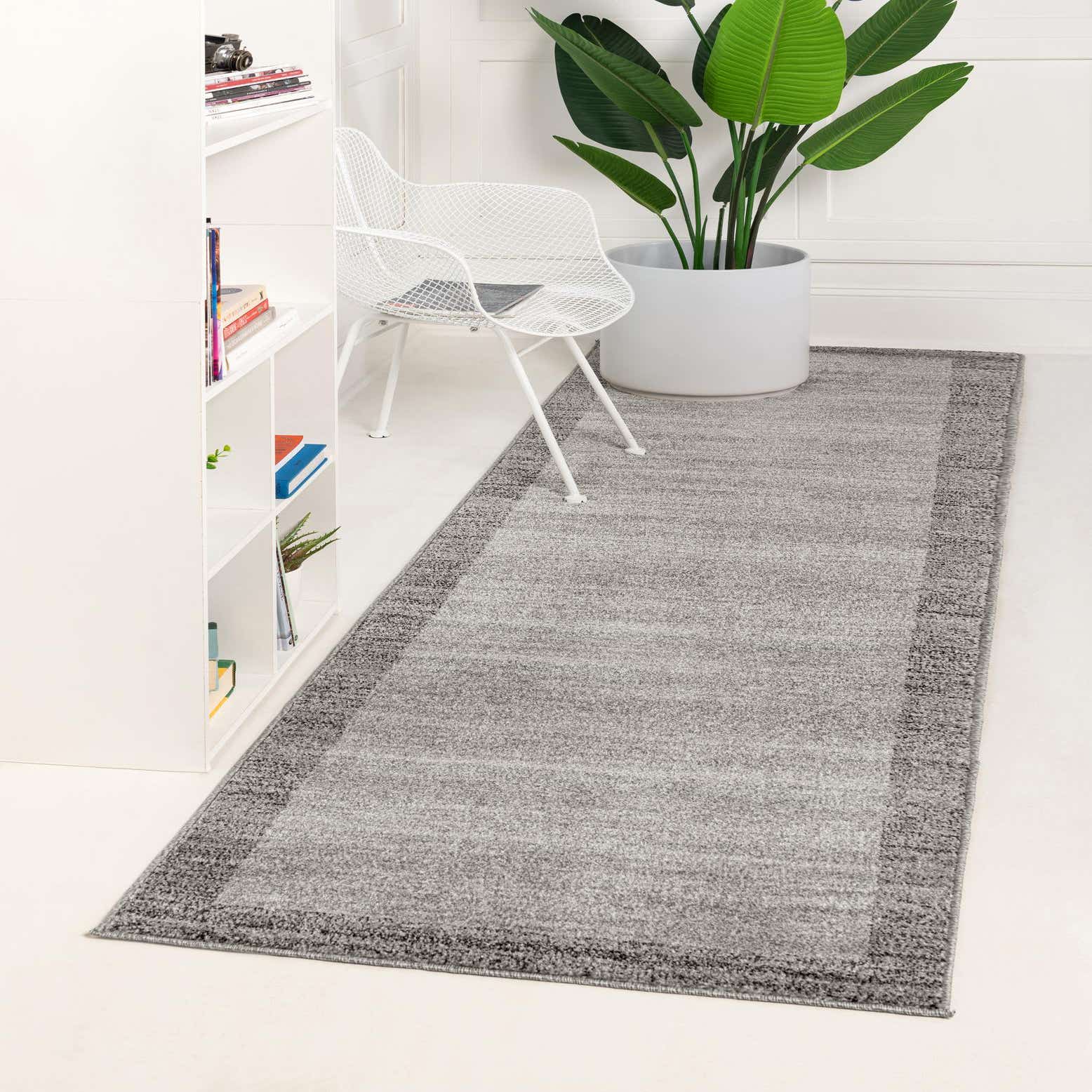 Light Gray 2' 7 x 10' Loft Runner Rug eSaleRugs