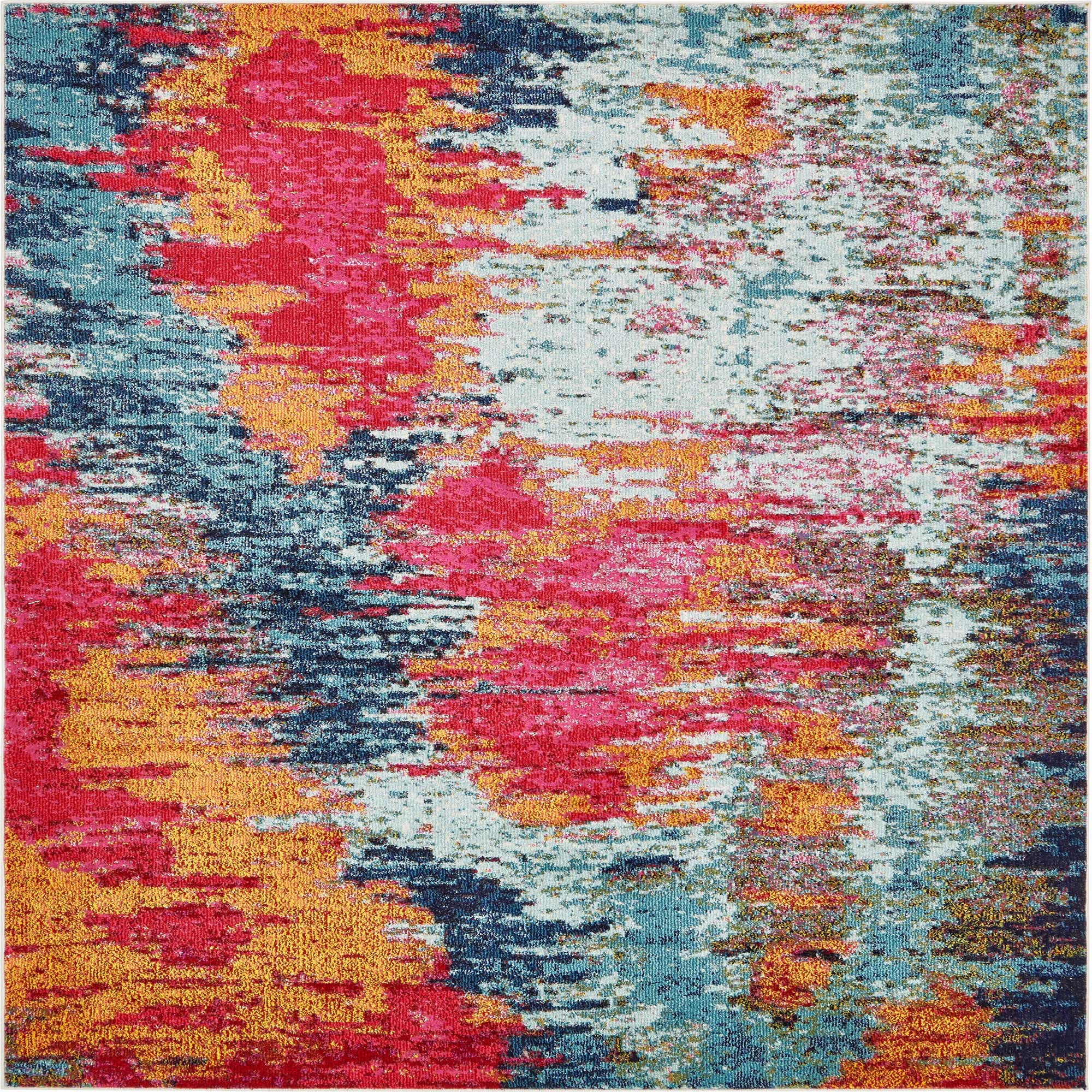 Multicolor 7' x 10' Valencia Rug eSaleRugs