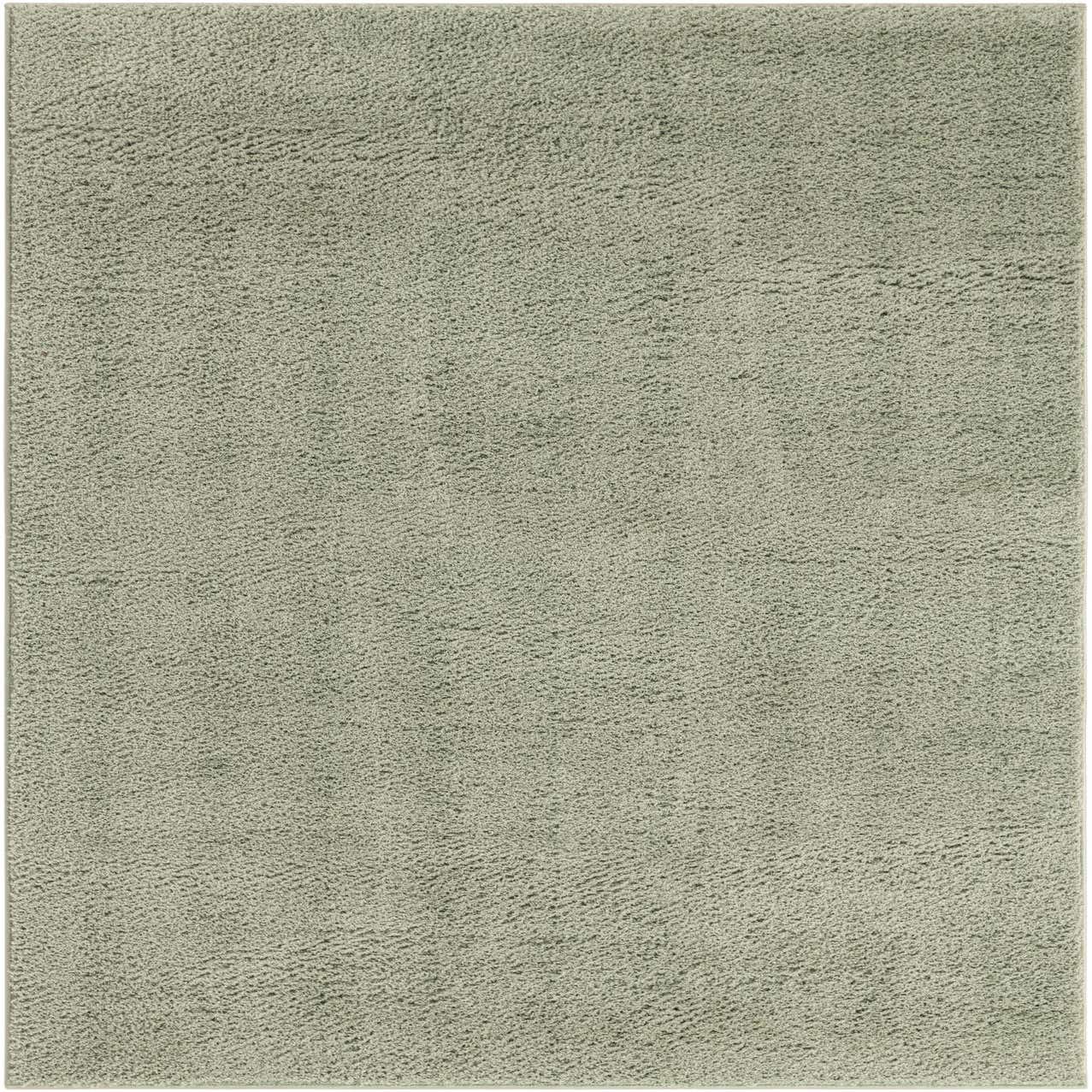 Sage Green 5' x 8' Solid Shag Rug