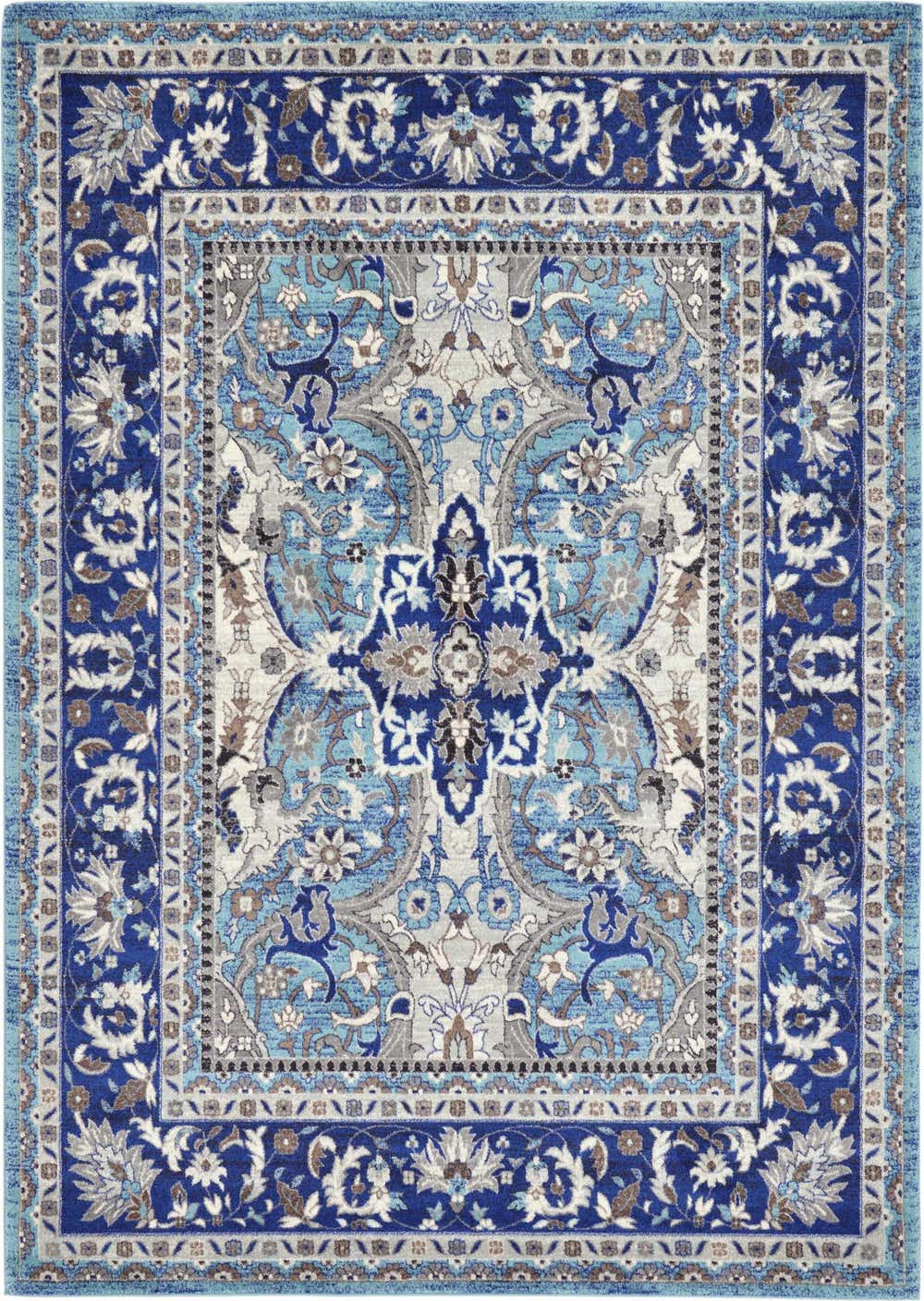 Blue 8' x 10' Heritage Rug eSaleRugs