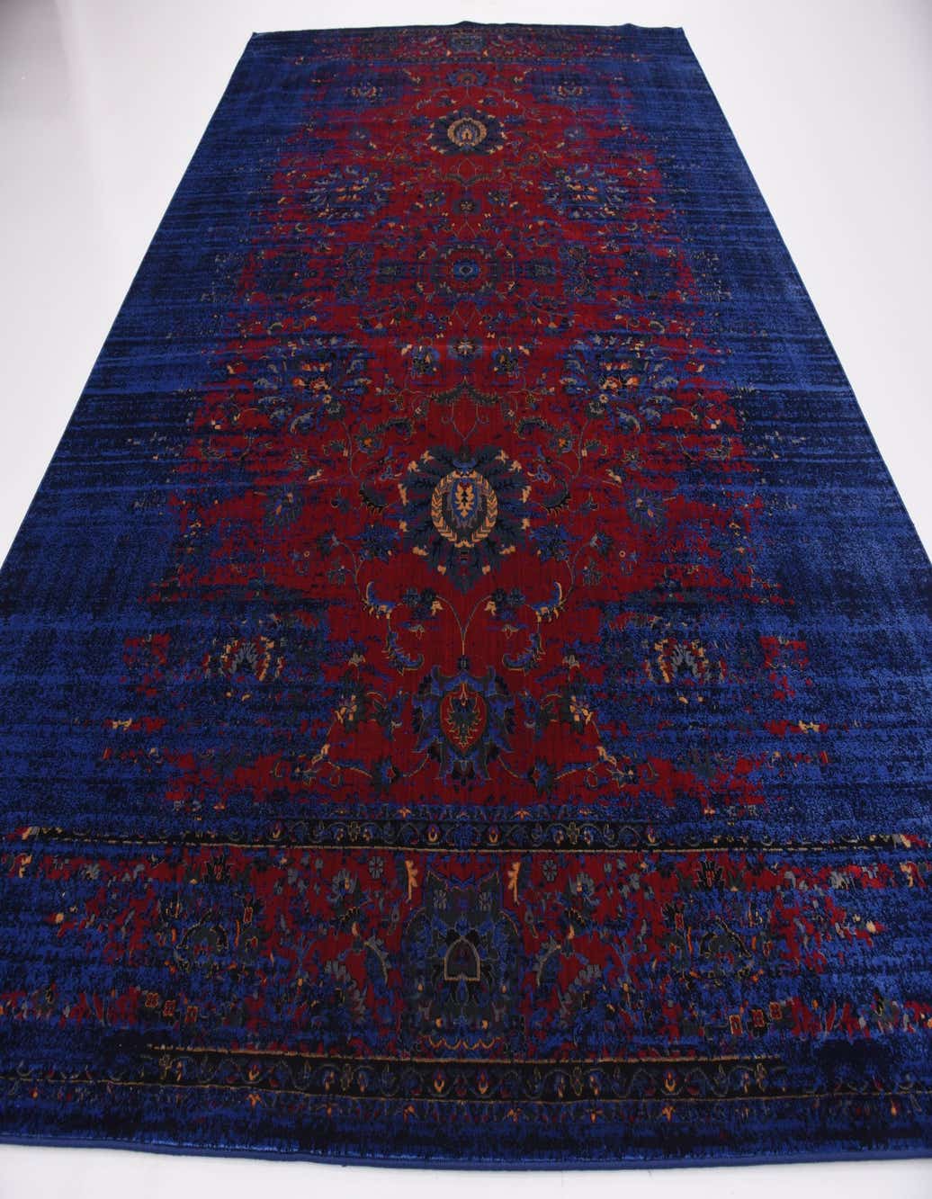 Burgundy 9' x 12' Washable Renaissance Rug eSaleRugs